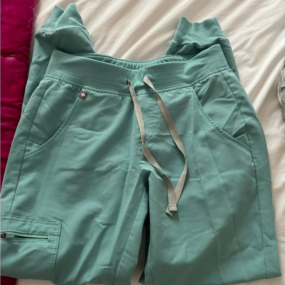 Figs Aqua Zamora Scrub Joggers